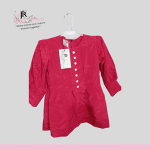 Red Georgette top
