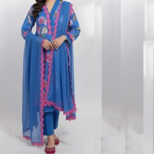 3 piece Lawn suit
